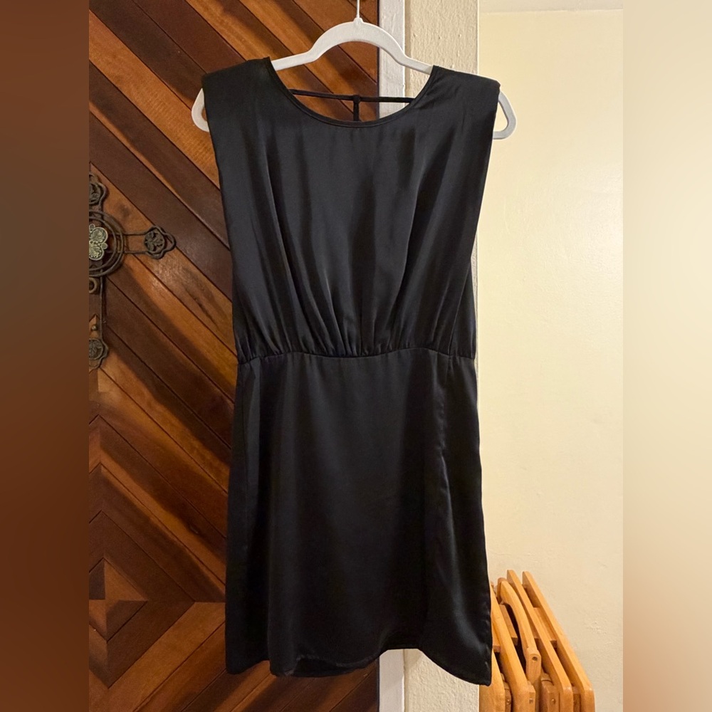 Le Lis Black Mini Dress